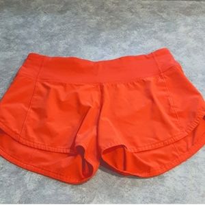 Lululemon Speed Up Shorts, size 2